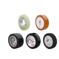 Top ventes roulement à noyau en acier robuste roue d'entraînement chariot industriel avec PU roue polyuréthane enduit roulette roulette