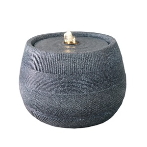 Bien conçu cour Art décor intérieur cascades grande cascade décorative mur pierre <span class=keywords><strong>fontaine</strong></span> d'eau - Product Image 2