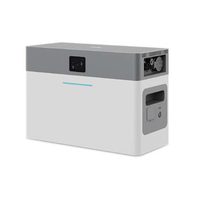 Système de panneaux solaires Deye pour balcon 1KW PV MPPT entrée 800W stockage d'énergie hybride micro onduleur deye 51.2V 40Ah 2KWH batterie au lithium