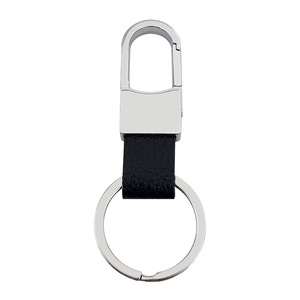 Porte-clés en cuir de luxe personnalisé vierge de marque SNR, 85-92mm, imprimé en 1 ou 2 couleurs, pour promotion et affaires, prix usine, vente en gros - Product Image 6