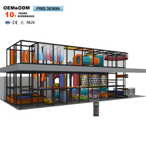 Equipo de Juego Infantil, Laberinto, Tobogán en Forma de Donut y Piscina de Pelotas, Parque Infantil Interior Comercial Colorido en Venta - Product Image 6
