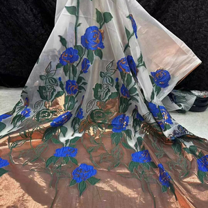 2025 baru brokat seri Damask bordir Jacquard renda Guipure kain untuk gaun