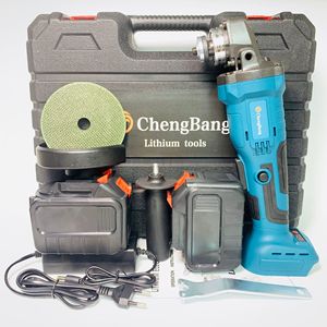 Polisseuse d'angle multifonctionnelle sans fil portable au lithium, rechargeable, avec kit d'angle - Product Image 5