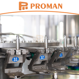 Machine de remplissage automatique rotative 3-en-1 pour bouteilles d'eau en plastique <span class=keywords><strong>Proman</strong></span> a to Z Turnkey - Product Image 4