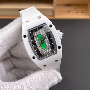 Luxury Men's Mechanical <b>Watch</b> with Diamonds Ceramic <b>Case</b> Sapphire Crystal Glass Suitable for Daily Wear Business Occasions <b>Watch</b> - Product Image 4