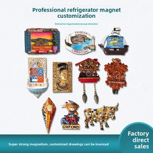 Aimants <span class=keywords><strong>de</strong></span> réfrigérateur créatifs en résine sur le thème des attractions touristiques <span class=keywords><strong>de</strong></span> divers pays, souvenirs <span class=keywords><strong>de</strong></span> voyage mondiaux, vente directe transfrontalière - Product Image 3