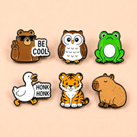 Broches personnalisées en gros sur le thème de l'anime, badges en alliage de zinc, fabricant de badges en métal, broches à revers en émail souple ou dur Kawaii, cadeaux