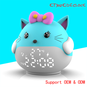 Animal reloj de alarma para los niños del bebé dormir <span class=keywords><strong>despertador</strong></span> reloj para niños - Product Image 6