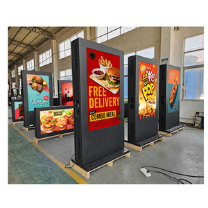 55inch <span class=keywords><strong>LCD</strong></span> quảng cáo double side kỹ thuật số biển win11 <span class=keywords><strong>LCD</strong></span> màn hình hiển thị cảm ứng tương tác thông tin ngoài trời Totem - Product Image 4