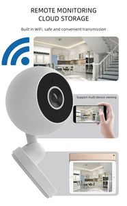 Mini Cámara Inalámbrica WiFi de 1080P con 360 °   Rotación, 180 °   Cámara de Vigilancia con Vista Vertical y Visión Nocturna - Product Image 6