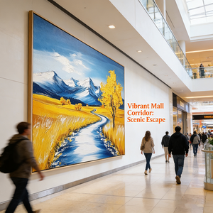 Pinturas de Paisajes sobre Lienzo, Cuadros Decorativos para el Hogar y Arte de Pared para la Sala de Estar, para la Habitación de un Niño - Product Image 3