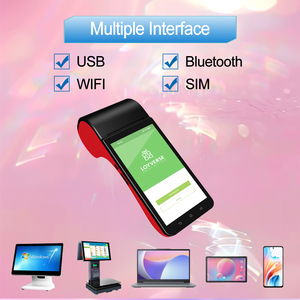 Aixw Android 11.0 POS thiết bị đầu cuối 4 gam cầm tay <span class=keywords><strong>PDA</strong></span> Máy in hóa đơn máy ảnh 5M Wifi/GPS/BT/4 gam Mạng đầy đủ kết nối giao diện USB - Product Image 3