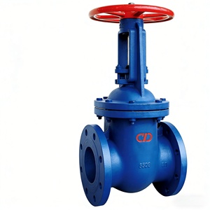Vanne à opercule souple Z41X 16 à joint dentelé, avec noyau en cuivre, à bride, en fonte, avec siège élastique, épaissie, pour l'eau de lutte contre l'incendie - Product Image 4