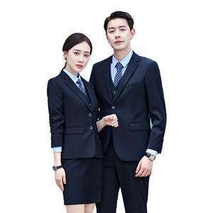 Ensemble de costume unisexe pour enseignant - Tenue professionnelle, noir pour la vente immobilière, vêtements formels, uniforme bancaire - Product Image 5