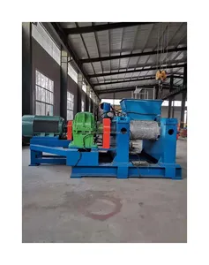 Waste Tires Cracker Mill/Double-Rollers Rubber Crusher /Waste Tyre Recycling Machine Line