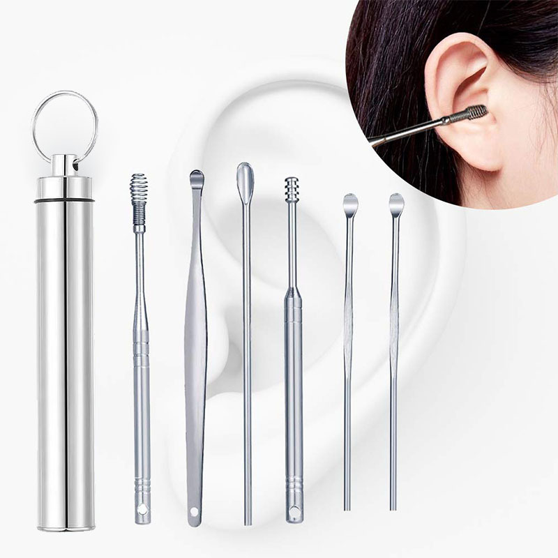 Professional Ear Wax Pick Spoon Kit