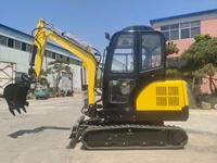Excavatrice sur chenilles de qualité professionnelle avec une puissance de 20 kW, godet fabriqué en Chine