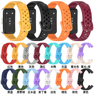 สายรัดข้อมือซิลิโคนยางนุ่มคุณภาพสูงสำหรับนาฬิกา Huawei Watch Band 9 Band 8 - Product Image 4