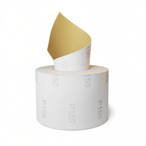 Rollo de Papel Abrasivo Autolubricante Fervi con Velcro, Hoja de Lijado Abrasiva P150, Grano 150 - Product Image 2