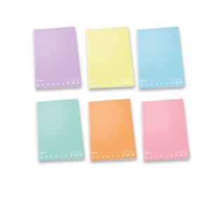 PIGNA - ชุดสีพาสเทลโมโนโครมขนาดใหญ่ กระดาษ A4 50 แผ่น มีเส้นบรรทัด ชั้น 4 และ 5 ASS. - Product Image 1