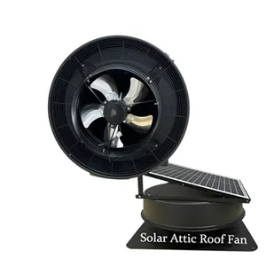 Australia hot selling Solar Powered Green Energy 12.5'' Roof mounted Extractor Ventilation Eco Fans Attic roof Air Exhaust Fan