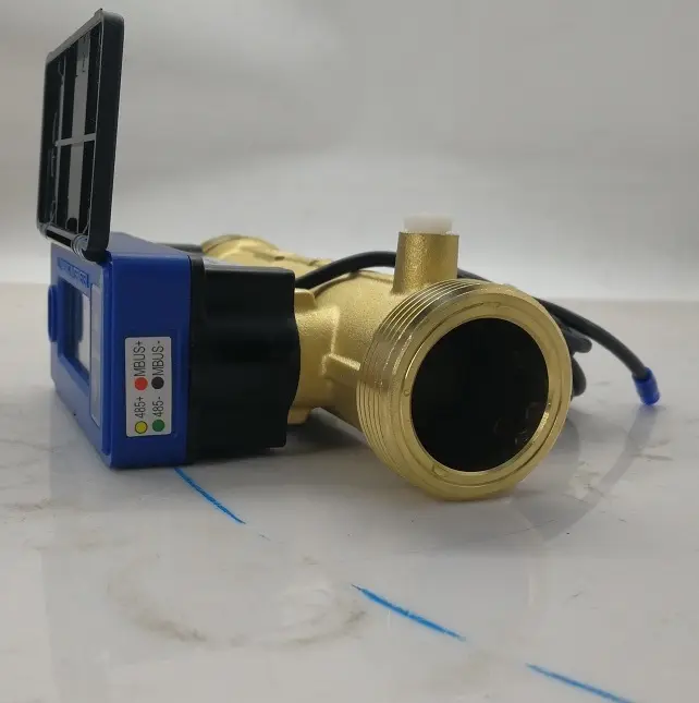 DLTEREN Digital Flow Meter Sandwich Type Ultrasonic flow meter with Small Diameter Copper Pipe measuring instruments