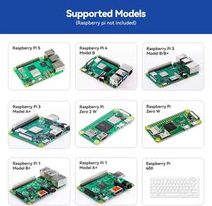 Chipboard Sunfounder Starter Kit for Raspberry Pi 5 4b 3b B+ 400, <strong>Python</strong> C <strong>Java</strong> Scratch Node.js, Video Courses ( Not Included) - Product Image 5