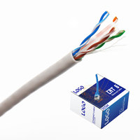 Cable de Red Ethernet CAT6 Cat7 FTP UTP 4 Pares 23AWG Conductor BC con Cubierta de PVC