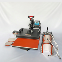 Presse à Chaud Électrique 8-en-1 Combinée pour Sublimation à Usage Commercial – Impression sur Vêtements, Mugs, Coques de Téléphone, Porte-clés, T-shirts et Casquettes