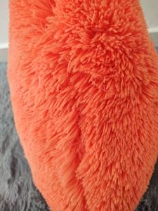 Wholesale Heart Shape Direct Factory Soft PV Plush Fur Cushion Shaggy Hug <strong>Snuggle</strong> <strong>Pillow</strong> for Resell - Product Image 2