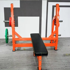 Olymp Flat Bench Press Entrenamiento Gimnasio Banco de pesas Press Gimnasio comercial Equipo de <span class=keywords><strong>fitness</strong></span> Deportes de peso Banco plano de lujo - Product Image 3