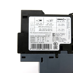 เบรกเกอร์วงจร 3RV2011-1CA15 ของแท้ใหม่เอี่ยม รุ่น SIRIUS ซีรีส์ 1.8-2.5A สวิตช์มอเตอร์ - Product Image 4
