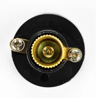 E10 E12 E14 Screw Conversion Flat LED Lamp Holder PC Copper 5A Bedroom Small Led Lighting Head Base Socket 220V Black