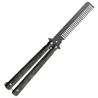 Couteau papillon d'entraînement pliable fabriqué en usine, non affûté, pour l'extérieur, modèle d'entraînement hybride CSGO pour la dextérité manuelle, Y-58, acier 3CR13