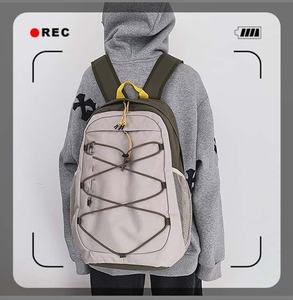 Student <b>backpack</b> Korean version <b>backpack</b> <b>drawstring</b> <b>backpack</b> - Product Image 1