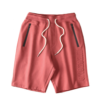 Shorts de jogging amples pour hommes, décontractés, respirants, écologiques, avec cordon de serrage, poches et logo personnalisé en relief