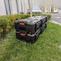 Boîte de toit robuste, étanche et anti-choc pour le transport de bagages tout-terrain, idéale pour SUV 4x4, vente en gros