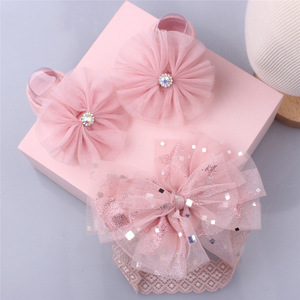 Konlee Chống Trượt Váy Vớ Và Headband Set Hot Bán Ưa Thích Vương Miện Công Chúa Ren Hoa Cung Cho Mùa Đông - Product Image 5