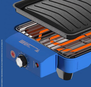 Gril de vente directe d'usine plaque chauffante intérieure revêtement antiadhésif électrique intérieur électrique Barbecue électrique sans fumée barbecue - Product Image 3