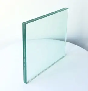 Factory Customization 6.38mm 8.38mm 10.38mm 12.38mm Clear Laminated Glass Color Pvb Laminated Glass