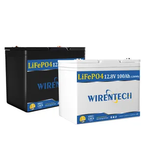 12v 100ah 150ah 195ah 200ah 300ah 400ah Lifepo4 Battery With App Monitoring IP67 Enclosure