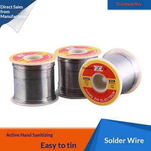 Fil à souder au plomb 0,8 mm 63/37 avec flux à 1,8 %, poids 900 g, vente en gros usine - Product Image 2