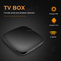 Boîtier TV Android personnalisé 4K HD, lecteur multimédia en streaming, décodeur OTT pour cadeaux promotionnels d'entreprise