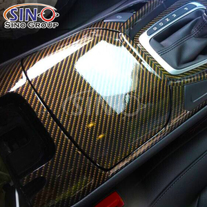 Nhà Máy Trực Tiếp Tùy Chỉnh PVC Carbon Fiber Auto Vinyl Phim Xe Bọc - Product Image 3