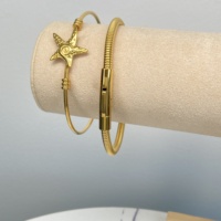 Bracelet minimaliste en acier inoxydable plaqué or 18 carats, fermoir tube, spirale, étanche, pour homme et femme