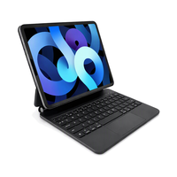 Keyboard Trackpad Nirkabel Tipe C Magnetik Magic Keyboard untuk iPad Pro 12.9/11/10.9 Inch