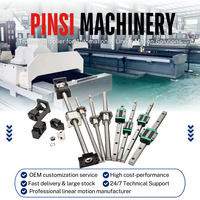 Pisti HGH15CA-HGH30CA Bloc de guidage linéaire en acier robuste à 4 rangées, palier coulissant CNC pour l'automatisation des routeurs CNC