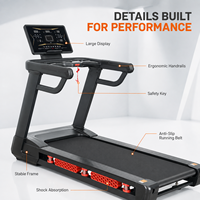K-FIT GSTC-5810-2 商业级跑步机橡胶减震系统安全锁具 24 种健身程序，适合健身工作室