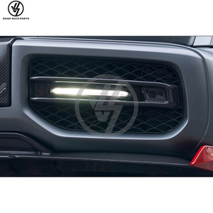 ชุดแต่งคาร์บอนไฟเบอร์พร้อมไฟ LED สำหรับ Mercedes Benz G Class W464 G63 ไฟตัดหมอกหน้าแบบ LED พร้อมไฟเลี้ยวสำหรับ G Wagon - Product Image 6