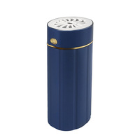 Humidificateur d'air mécanique USB, capacité de 1L, grande sortie de brume, petit, portable, pour la maison, lumière nocturne ambiante colorée